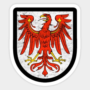 Brandenburg - Vintage Style Coat of Arms Design Sticker